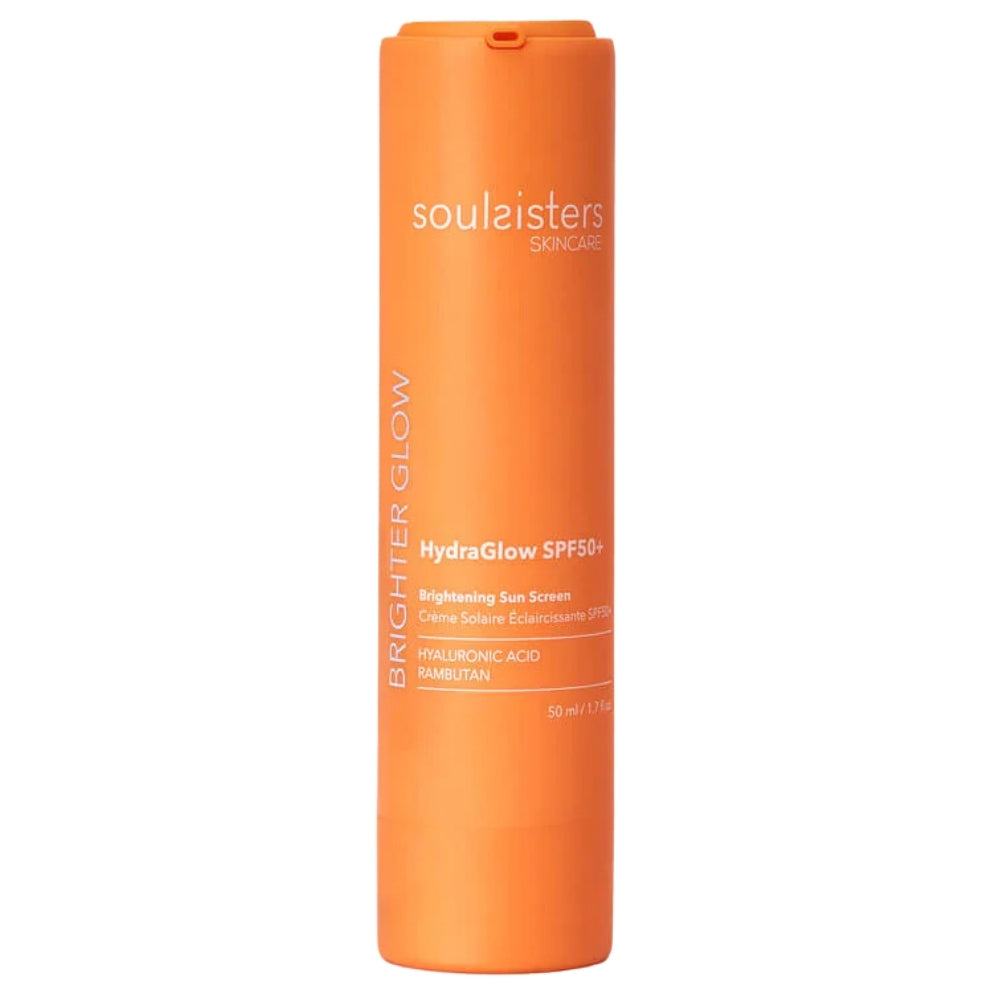 Soulsisters Brighter Glow Hydra-Glow Ecran Solaire Eclaircissant Spf50+ – 50ml