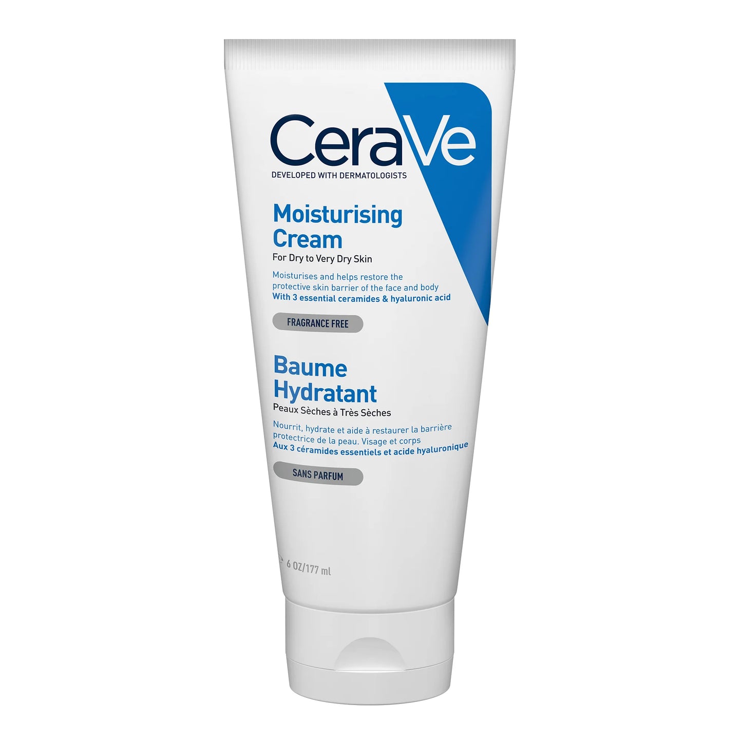 CERAVE BAUME HYDRATANT NOURRISSANT PEAU SÈCHE À TRÈS SÈCHE 177ML