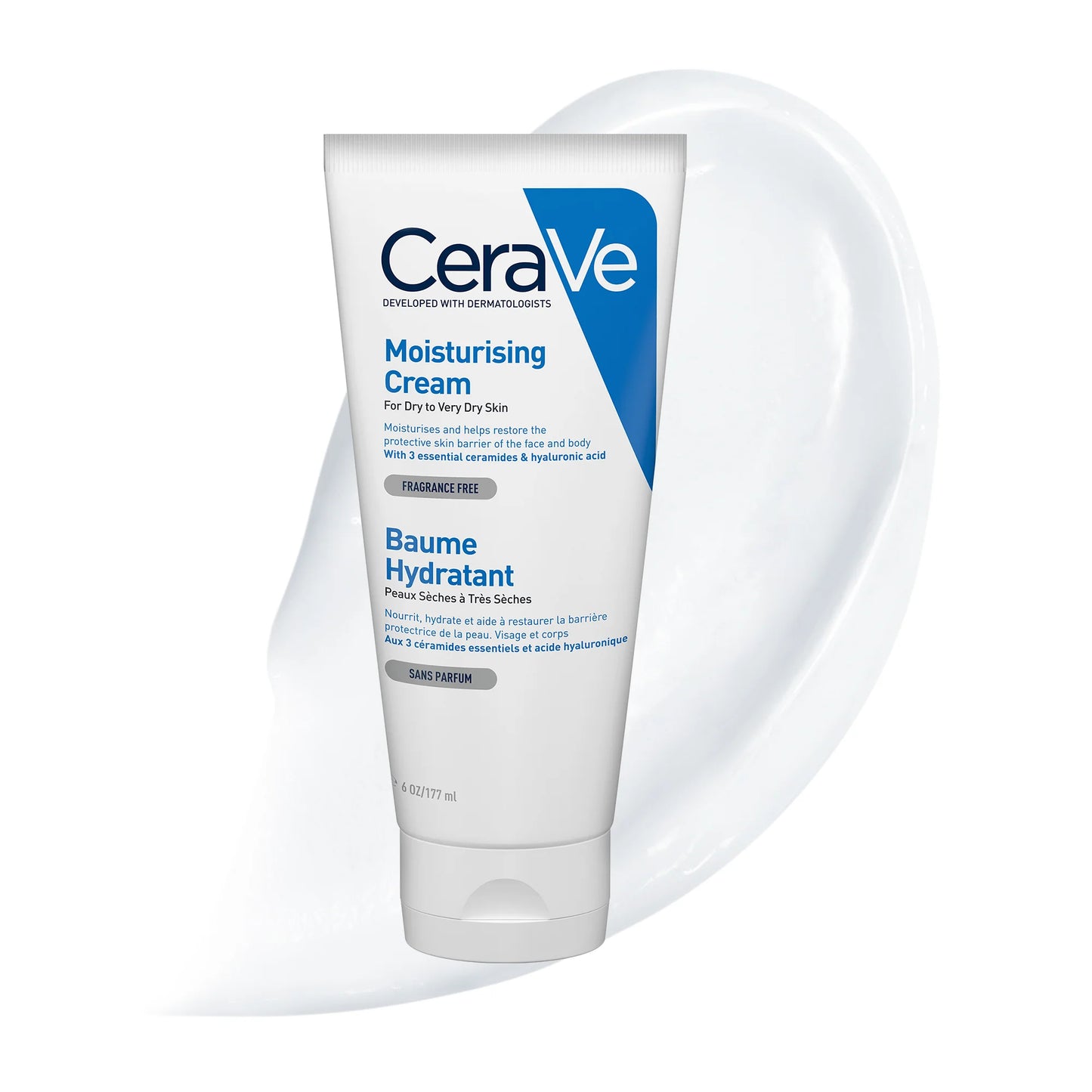 CERAVE BAUME HYDRATANT NOURRISSANT PEAU SÈCHE À TRÈS SÈCHE 177ML