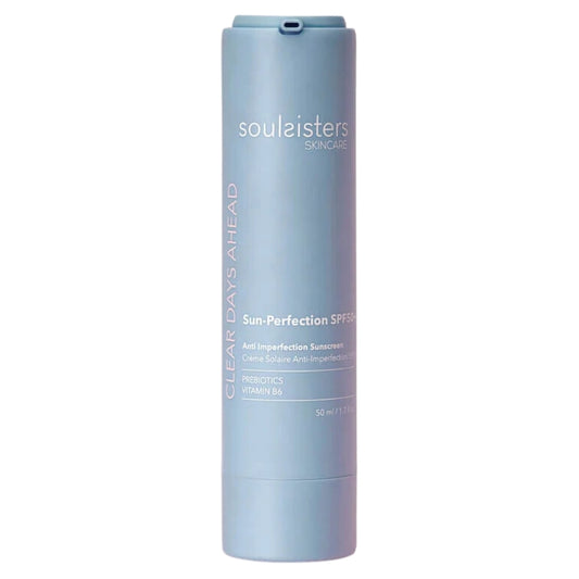 Soulsisters Clear Days Ahead Sun-Perfection Ecran Solaire Anti-Imperfections Spf50+ – 50ml